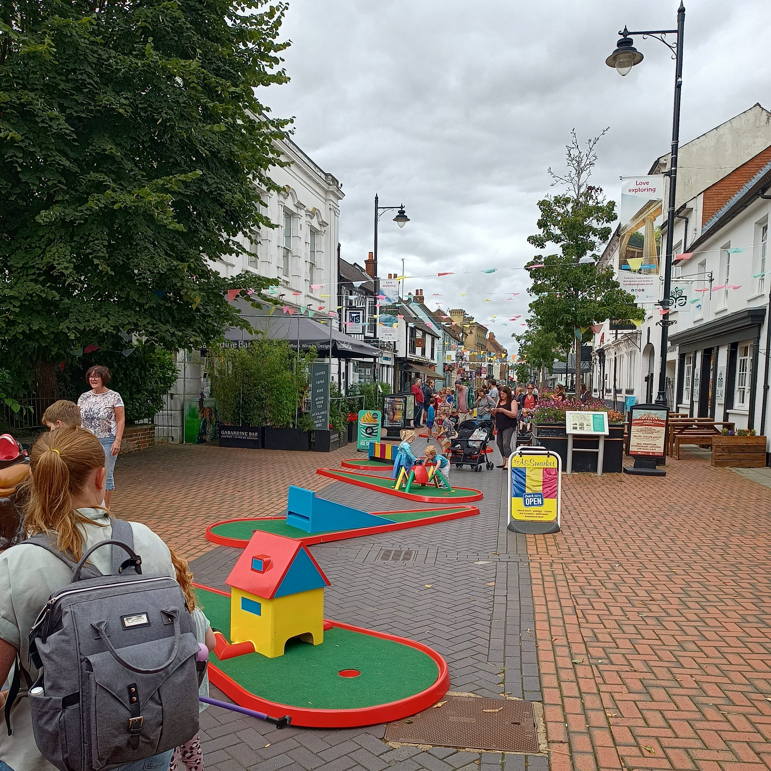 Crazy Golf at Town Council Event