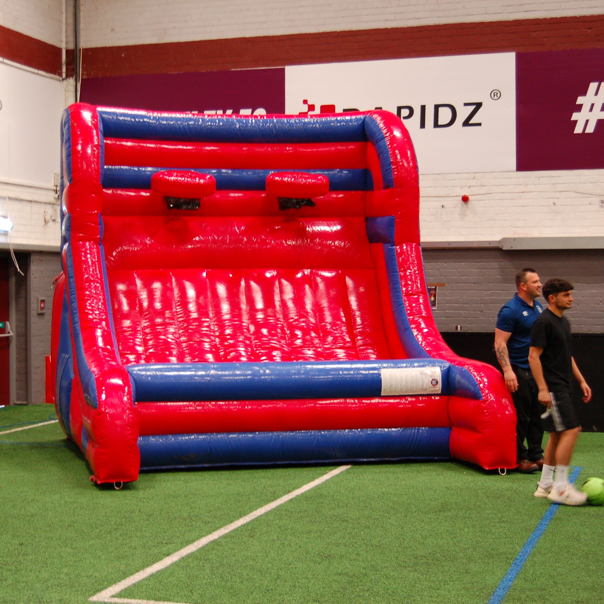 Our Inflatable Basketball set up ready for an indoor event.