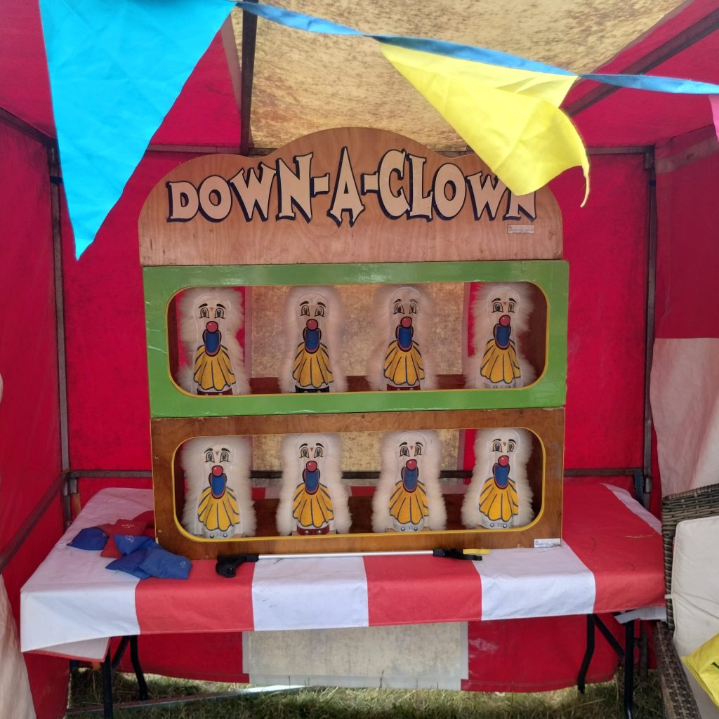 Down a Clown Side Stall