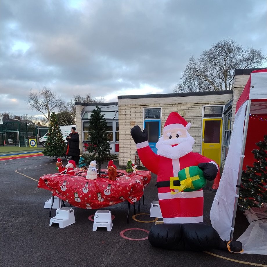 Interactive Christmas Toy Table