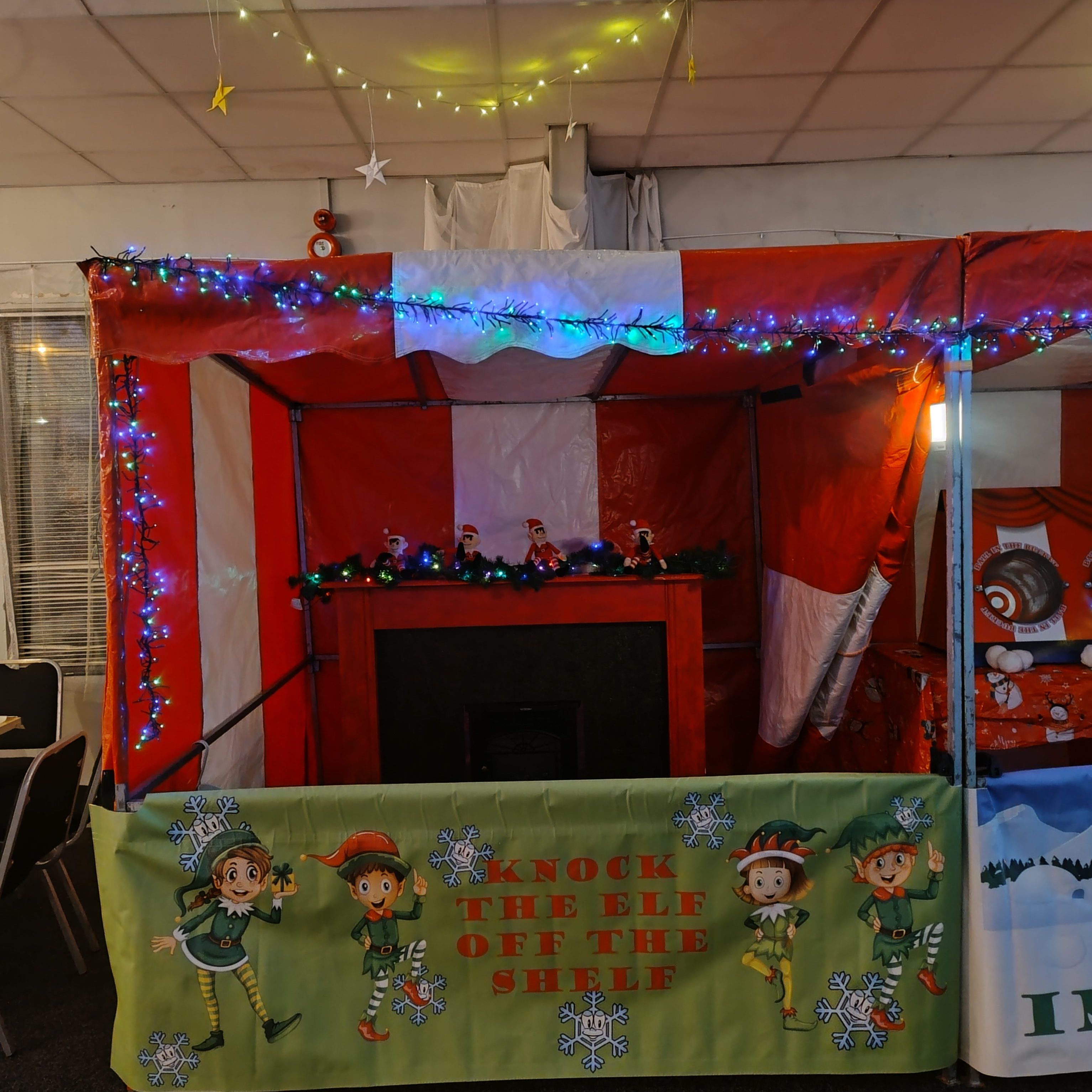 Knock the Elf off the Shelf Festive Side Stall