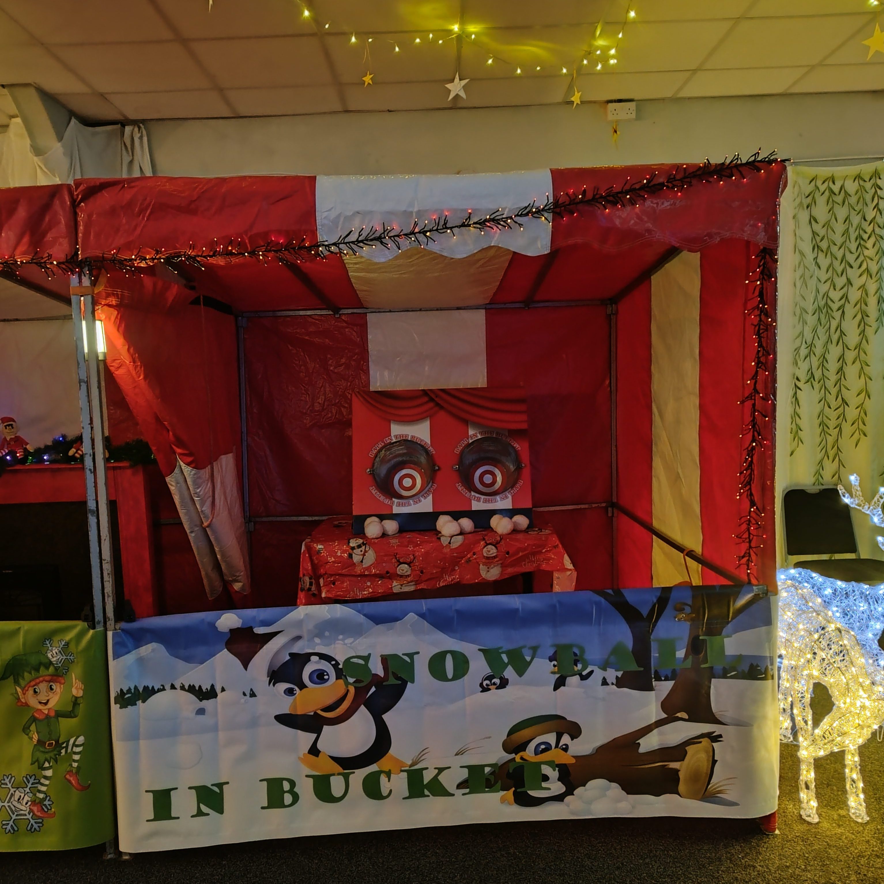 Snowball in a Bucket - Christmas Side Stall Fun