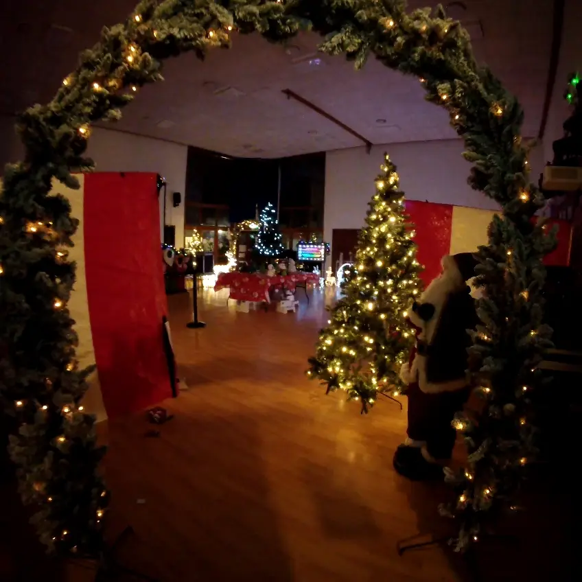 Christmas Light up Arches
