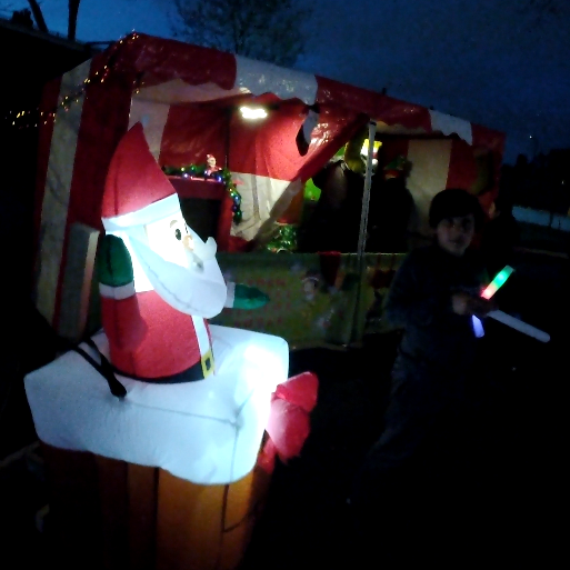 Our Christmas Inflatable and Side Stalls