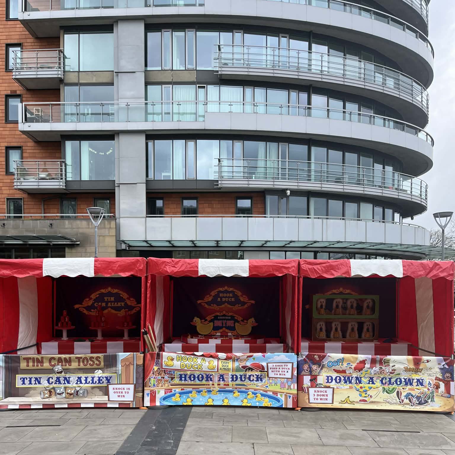 Fete Game Side Stalls with revamped banners
