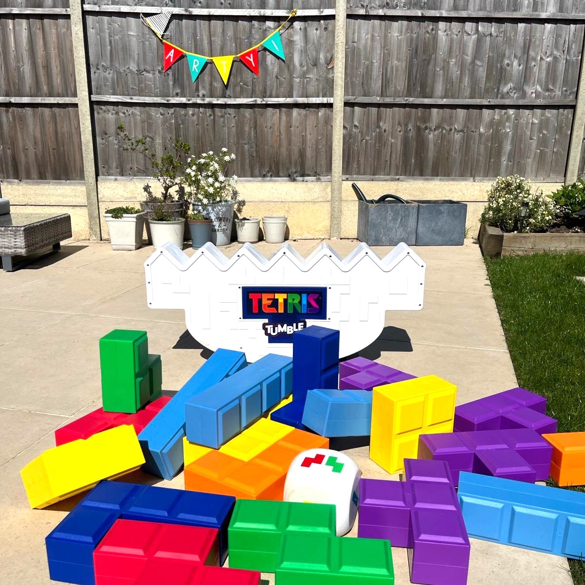 Giant Tetris Tumble Tower