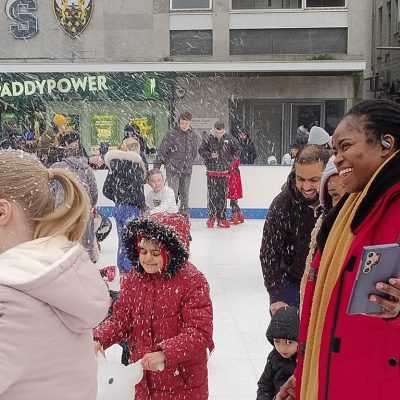 Happy Ice Skating
