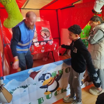 Snowball in a Bucket - Festive Side Stalls