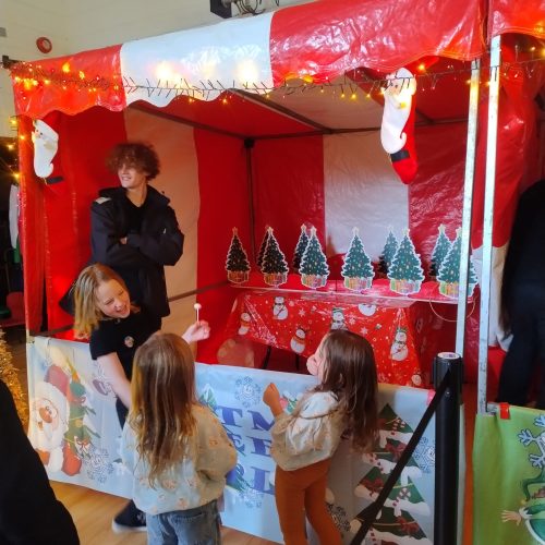 Christmas Tree Hoopla Side Stall