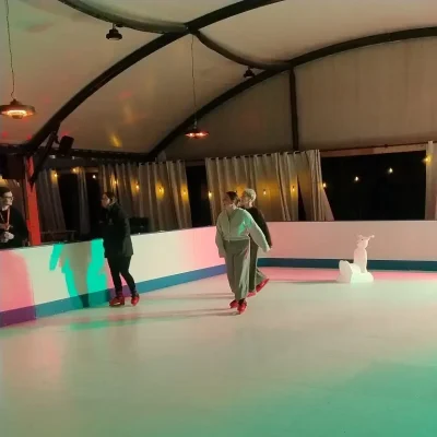 Corporate Ice Skating Festive Social
