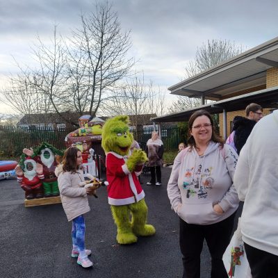 Grinch Mascot