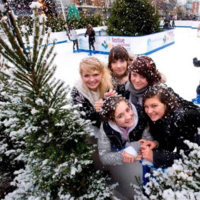 Outdoor Ice Skating